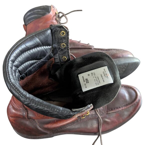 Red Wing Vintage Cherry Brown Leather Lace Up Men\'s Work Boots - Size 10.5 main image 6